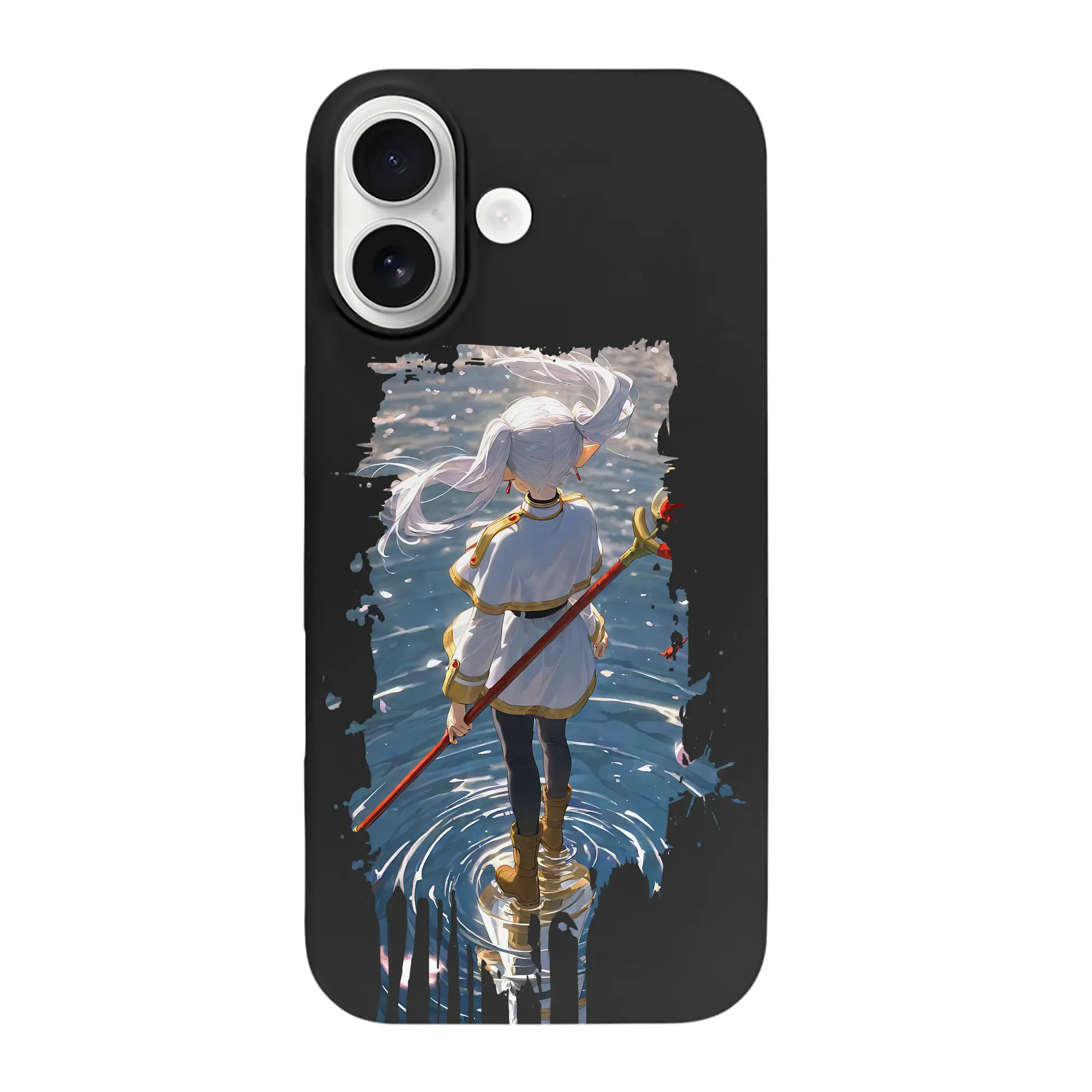 葬送のフリーレン（Frieren） グッズ,フリーレン（Frieren） - iPhone 17 シリーズ シリコンケース 薄型 耐衝撃 指紋防止 ソフトタッチカバー 精密フィット 傷防止 保護ケース iPhone 17/17 Air/17 Pro/17 Pro Max 対応